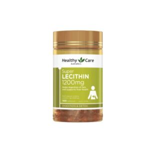 Viên Uống Mầm Đậu Nành Healthy Care Super lecithin 1200mg của Úc 100 viên