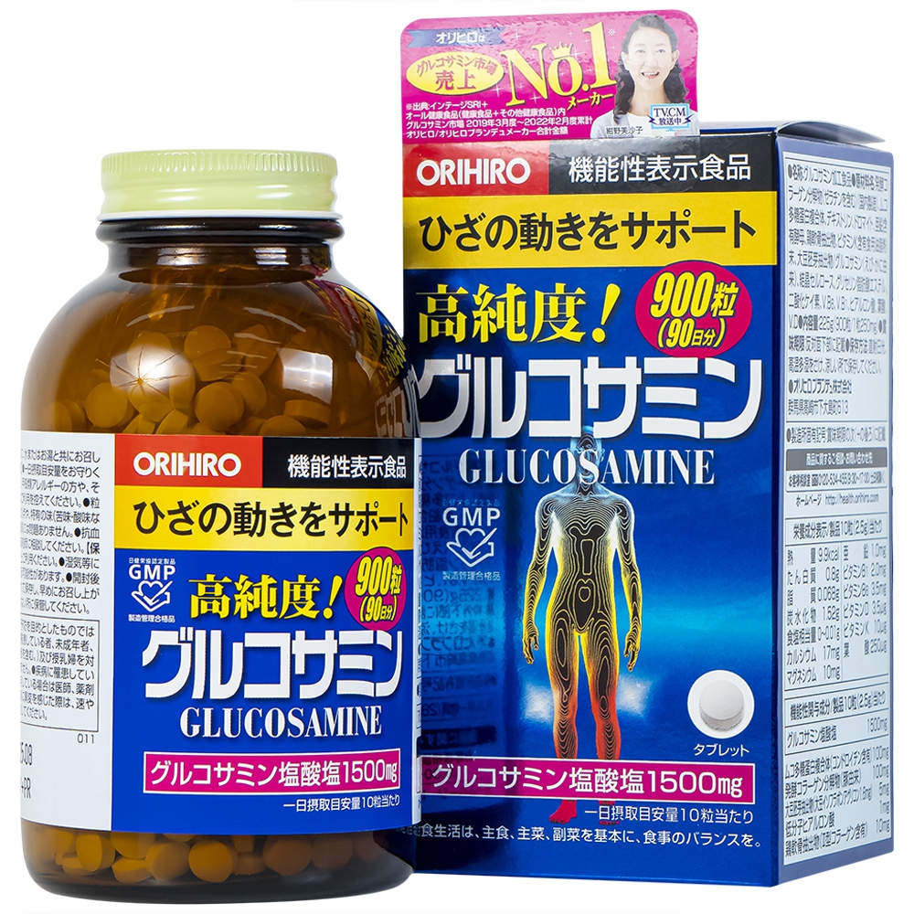 Viên uống bổ xương khớp Orihiro Glucosamine 900 viên