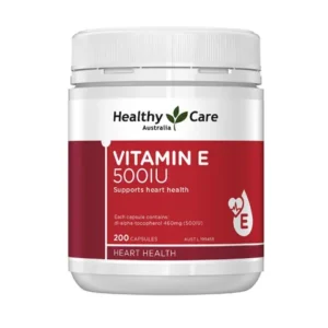 Viên Uống Vitamin E 500IU Healthy Care Úc 200 viên