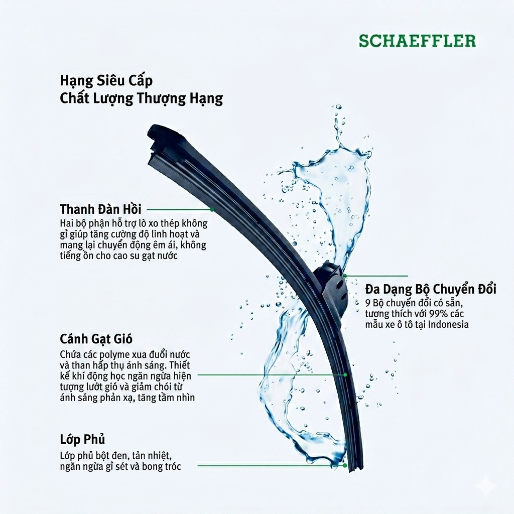 chổi gạt mưa schaeffler